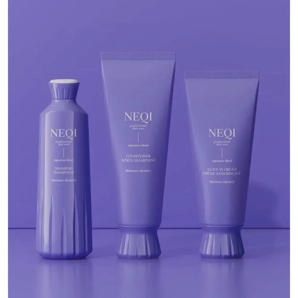 NEQI Moisture Mystery Leave-In Cream, Moisturizing Heat Protection 200 ml
